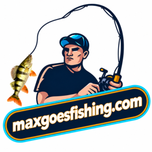 the logo of the fishing website maxgoesfishing.com